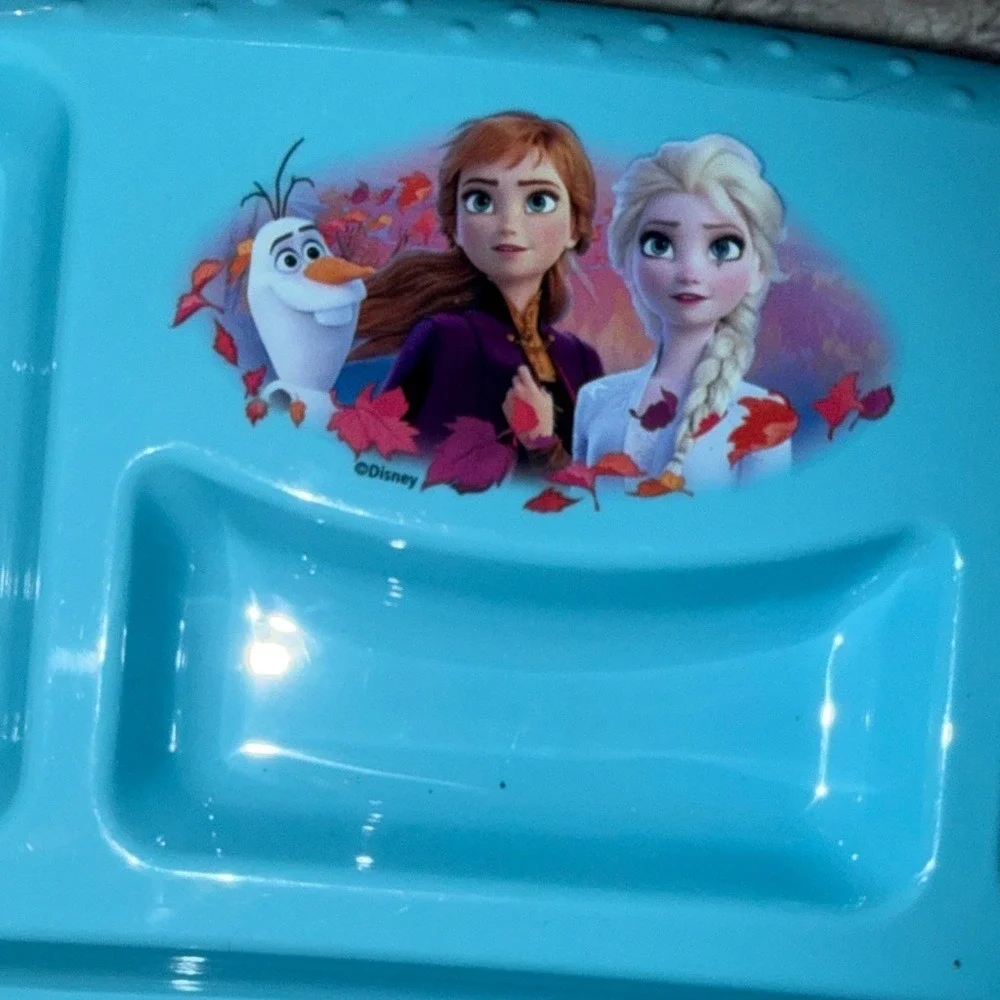 Disney Frozen 2 Zak Designs BPA Free Plate Water Bottle Snack Container 8pc Set